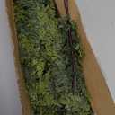 9FT Christmas Cedar Garland Artificial Real Touch Thickness Realistic Greenery Pine Garland for Mantle Fireplace Outdoor Indoor Christmas Decorations (9FT With Wire)