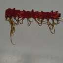 BABEYOND 1920s Flapper Headpiece Roaring 20s Headband Great Gatsby Headband Chain for Women Vintage Hair Accessory (Red)