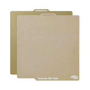 Double Sided PEI Build Plate for Bambu Lab X1/ X1C/A1/P1P/ P1S 3D Printer, 257x257mm Texture PEI Build Plate +Smooth PEI Sheet 3D Printer Flexible Spring Steel Removable Platform