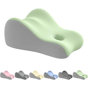 Latex Comfort Pillow for Adults | Supportive Cushion for Pregnancy, Relaxation & Couples | All-Purpose Sleeping & Lounging Pillow with Washable Cover-Green