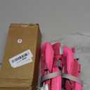 LUCKYPAW Dog Shoes for Large Medium Dogs, Breathable Dog Boots for Hot Pavement, Paw Protectors for Summer Walking Hiking Winter Snow Outdoor, No Slip Reflective Booties for Hardwood Floor-Hot Pink, 7 (Size7: 2.8" x 3.2" (W*L)