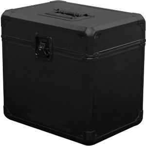 Black KROM Record/Utility Case for 70 12" Vinyl Records & LPs