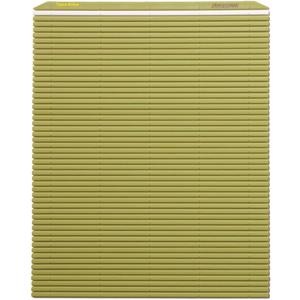 Hasegawa 10 x 9.5 Inch Plastic Green Makisu/Sushi Rolling Mat