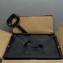 Collapsible Wagon with All Terrain Wheels, Large Grocery Cart On Wheels, 220LBS Utility Folding Wagon for Camping Shopping Beach Sports Fishing, Black (100L)