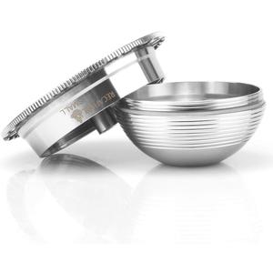Stainless Steel Reusable Coffee Capsule, Metal Refillable Coffee Pod Brewing Espresso 70ML/2.40Z(SMALL), Compatible with N-espresso Ver-tuoPlus XN903/XN900 / Vertuo-line GCA1/ENV135/ENV150