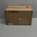 iSPECLE Freezer Organizer Bins - 17.5" Length Fit 5 Cu.FT Chest Freezer, 1 Expandable Hanging Bin & 3 Pack Stackable Deep Freezer Organizer, Sort and Get Frozen Food Easily with Handle, 4 Pack Black