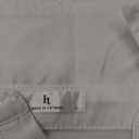 HOTOUCH Women Oversized Button Down Shirts Office Drop Shoulder Blouse Long Sleeve Boyfriend Dress Shirt with Pockets (Large, White)