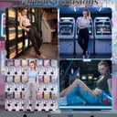 Women's Fleece Cargo Joggers - Multi-Pockets, Elastic Drawstring Waist, Warm Winter Daily Wear (S)