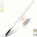 Rechargeable Magnetic LED Light Bar with Remote, Under Cabinet Lighting Wireless, Battery Powered Operated Wall Strip Lights, Dimmable Desk Lamp for Mirror Counter Bathroom Indoor - White