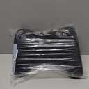 iwantit Car Neck Pillows with Memory Foam, Neck Supporting for Long Time Driving, Adjustable Straps and Comfy Outer Cover(Black,1 Package, Large Size)