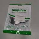 Niupiour Stainless Steel Finger Guards, 4 Packs of Finger Protectors when Cutting, Slicing, Dicing, Chopping Vegatables, Kitchen Tool Knife Shields Guards Avoid Hurting