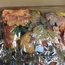 Artificial Fall Maple Leaves Garland Hanging Vine 6Ft Fake Pumpkin Pine Berries Autumn Decoration Garland Decor for Fireplace Home Doorway Party Indoor Outdoor (Style 1)