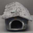 Dog House Indoor Memory Sponge, Foldable Dog House Kennel Bed Mat with Cushion for Small Medium Large Dogs Cats, Winter Warm Cat Nest Puppy Cave Sofa Pet Products (Medium)