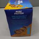 Pure Protein Chocolate Peanut Butter Protein Bars 20g Protein, 3g Sugar, 190 Calories (12 count) Low Sugar* High Protein Snack - Gluten Free - Perfect for a Healthy Snack (EXP 05/06/27)