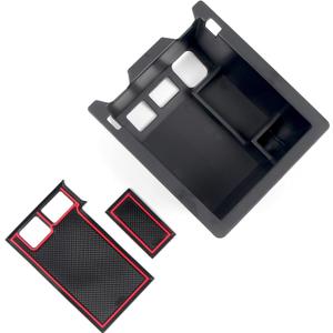 HIGH FLYING Car Center Armrest Console Glove Storage Box Tray Organizer for Mazda CX-5 2017-2021 2022 2023 2024 2025