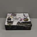 80s Birthday Decorations Party Supplies, 80's Themed Party Tableware 172pcs Serves 20 - Plates, Napkins, Cups, Cutlery, Tablecloth, Banner, Hanging Swirls, Cupcake Toppers for 80s Hip Pop Party