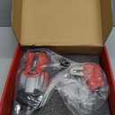 Cordless Impact Wrench 1/2" Compatible with Milwaukee 18V Battery, 1600Ft-lbs(2200N.m) High Torque Impact Gun Heavy Duty, Brushless Electric Power Impact Driver with 4 Speed Modes & LED Work Light