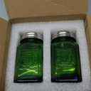 Vintage Salt and Pepper Shakers (Green, Medium)