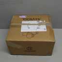 vicrays Ceramic Coffee Mug Set - 18 Ounce Large Stoneware Mug for Men Women - Unique Glazed Porcelain Mugs with Handle for Coffee Latte Tea Milk Cocoa - Set of 4 (Blue)