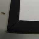 Upsimples 8x10 Picture Frame, Display Pictures 5x7 with Mat or 8x10 Without Mat, Wall Hanging Photo Frame, Black, 1 Pack