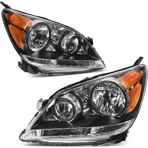 AUTOSAVER88 Headlights Assembly Compatible with 2005 2006 2007 Odyssey 05 06 07 2005-2007 Headlamps Passenger and Driver Side