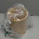 Bamboo Utensil Holder, 7.3"+5.4" Set of 2 Utensil Holders for Kitchen Counter, Bamboo Spoon and Chopstick Organizer, Flatware, Spatula & Silverware Storage Containers, for Countertop & Pantry