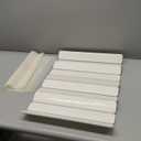 Bowl Drying Mat, Kitchen Countertop Stone Bowl Drying Mat, 24 '(Length) X 16' (Width) Fast Anti Slip Fast Drying Stone Bath Mat, White Shower Stone Bath Mat