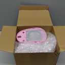 CHENGU 6 Pcs Circle Punch Set 3in/2in/1.5in/1in/0.6in/0.3in Scrapbook Hole Punchers Crafting with 10 Sticker Paper Round Cutter Scrapbook for Office Supplies DIY Albums Photos(Pink)