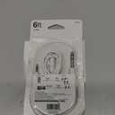 GE Home Electrical Headphone Adapter Kit, 3.5mm, Stereo Adapter, Extension Cable, and Audio Splitter, White, for Headphones, Stereo, MP3, Tablets, Smartphones and More, 34509 Line Cable | White