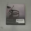 JIAMQISHI USB Headset with Microphone for PC, On-Ear Computer Laptop Headphones with Noise Cancelling Microphone in-line Control for Home Office Online Class Skype Zoom (USB+3.5mm, Black)