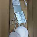 Amico 12 Pack 4 Inch 5CCT Ultra-Thin LED Recessed Dimmable Can/Ceiling Light with Junction Box, 2700K/3000K/3500K/4000K/5000K Selectable, 11W Eqv 70W, 800LM High Brightness Wafer Downlight - ETL&FCC (White)