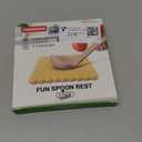 Cute Cookie Spoon Rest Kitchen Gadgets and Accessories Fun Stocking Stuffers and White Elephant&Gag Gifts