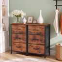 3 Drawers Dresser for Bedroom Fabric Storage Tower with Wooden Top, 11.8"D x 15.7"W x 29.5"H