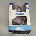 Schlage F40 V FLA 605 Flair Door Lever, Bed & Bath Privacy Lock, Bright Brass (No Size)