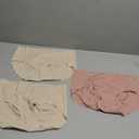 INNERSY Women's Seamless No Show Hipster Panties Invisible Light Underwear 3-Pack (Large, Nude Dip)