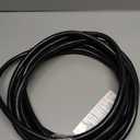 POWGRN 25 Ft 10AWG Black Outdoor Extension Cord Waterproof Heavy Duty 10 Gauge 3 Prong, Flexible Cold-Resistant Power Cord Indoor & Outside with Lighted Indicator End, 15Amp 1875W SJTW ETL Listed