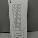 Wireless Keyboard Mouse, J JOYACCESS Sleek and Ergonomic 2.4G Wireless Keyboard and Mouse Set,Portable and Comfortable for Travel Compatible withComputer/Laptop/Windows/Mac-Black/Silver