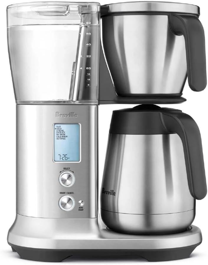 Breville Precision Brewer Drip Coffee Machine, Thermal Carafe, One Size, Brushed Stainless Steel
