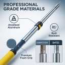 Bates- Extension Pole, 3 Ft Pole, Telescoping Pole, Paint Pole, Extendable Pole, Paint Roller Extension Pole, Painters Pole, Extension Handle, Telescoping Handle, Telescoping Paint Roller Pole