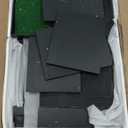 55.5" Wooden Golf Bag Organizer and Storage Rack with 2-Bag Capacity & Drawers, Golf Club Storage Rack with Side Club Holders, Easy Assembly Golf Club Stand for Sports (Black)