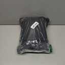 120L Foldable Collapsible Waterproof Travel Duffel Bag for Men and Women with Shoe Compartment (Black)