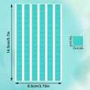 4 x JULBEAR 288Pcs Sticky Tack Putty Removable Adhesive Poster Putty, Mounting Putty Reusable Wall Safe Tack Putty, Mounting Tacky Putty for Hanging Pictures Poster and Museum Art Photography (Blue)