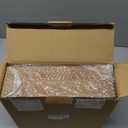 ALELION Acacia Wood Utensil Holder for Party - Paper Plate Organizer for Countertop - Silverware Caddy with 6 Compartments for Plate, Cup, Fork, Spoon - Cutlery Holder for Kitchen Camping Buffet