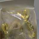 Gold Bow Drawer Knobs Brass Bow Knobs for Dresser Decorative Brass Drawer Pulls Vintage Cabinet Handles for Home Bedroom Kitchen Cabinets Hardware Cupboard(Small Size,Gold,16 Pcs)