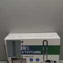 Sangohe Step Stool with Handle for Elderly, Aluminum Step Stools for Adults, Step Stool for Bed, Step Stool with Adjustable Handle and Legs, 275LBS Weight Capacity, 503A