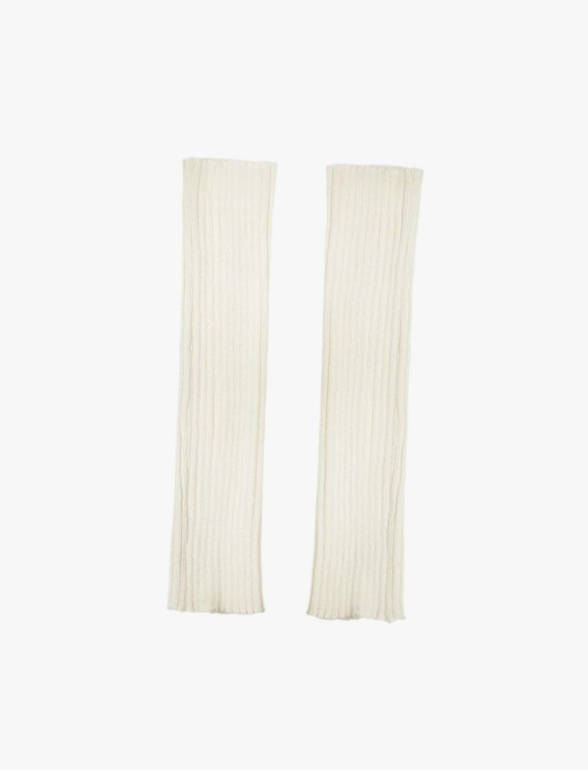 Knit Leg Warmers for Women, Footless Socks for Outdoor Use