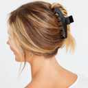 Cute Acetate Hair Claw Clip for Women,5inch Black claw Clip,Claw Clips Suitable for Thick Hair,Large French Banana Clip (Tortoiseshell)