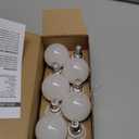 BUBO Ceiling Fan Light Bulbs 60 Watt Equivalent, 5.5W E12 LED Bulb Daylight 5000K, Fan Light Bulb, Small Base LED Light Bulbs 120V, Candelabra Base, Non-Dimmable, 10 Pack