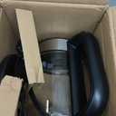 Amazon Basics Electric Kettle with Glass Carafe for Tea and Coffee, BPA-Free, Fast Boiling, Auto Shut-Off, Boil-Dry Protection, Water Level Indicator, 1.7 Liter, 1500W, Black and Silver