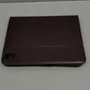 DTTO for iPad A16 Case, iPad 11th / 10th Generation Case (2025/2022), 360 Degree Rotating Premium Leather Folio Stand Cover with Pencil Holder, Brown